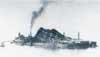 Extração de carvão em Nagasaki no Takashima Mine
