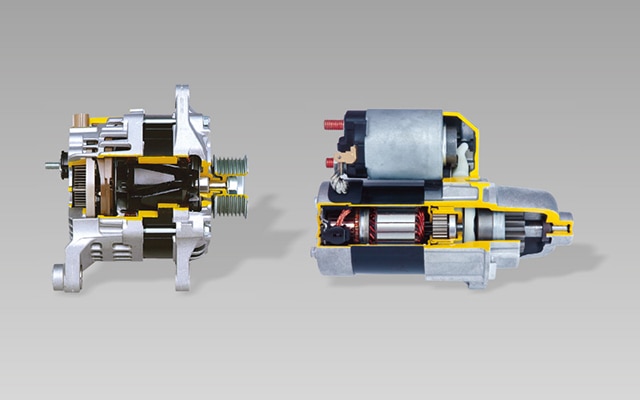 Alternadores e motores de partida